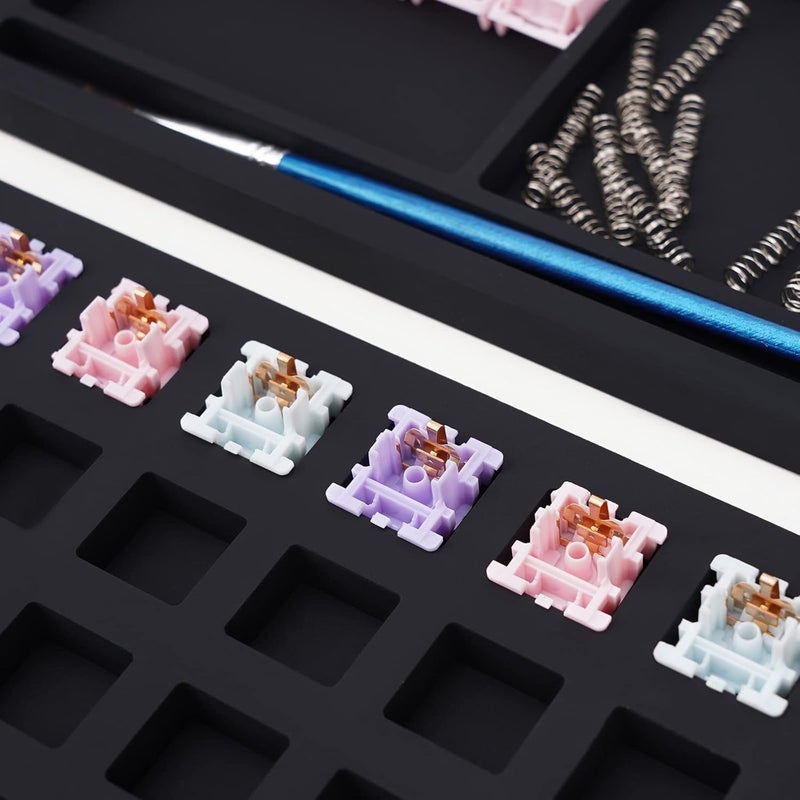 MELETRIX WS Silicone Lube Station for Custom Mechanical Keyboard Switches Black - Image 3